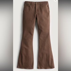 Hollister size 17 Brown Flare Jeans